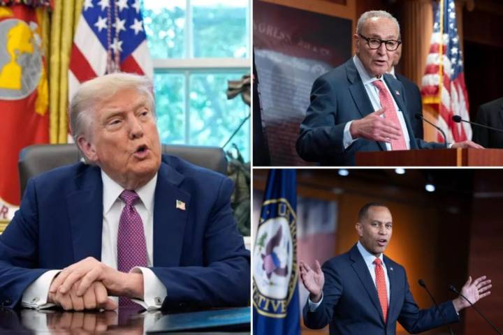 Schumer and Jeffries demand meeting with Trump as shutdown looms