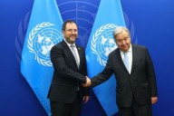 Gil agradece apoyo de Guterres en la ONU: él condena despliegue de EEUU en el Caribe