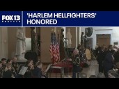 WATCH LIVE: Congressional Gold Medal Ceremony to honor World War I 'Harlem Hellfighters'