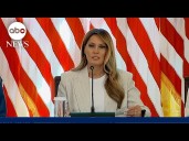First lady Melania Trump meets with White House AI task force: "The robots are here."