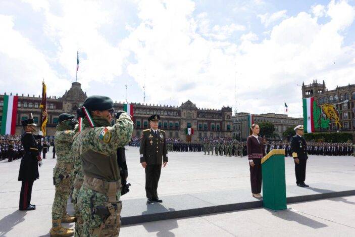 Ninguna injerencia es posible en nuestra patria: Claudia Sheinbaum en el desfile del 16 de septiembre