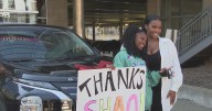 Pittsburgh-area college athlete gifted new SUV from NBA legend Shaquille O'Neal