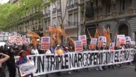 De Plaza de Mayo al Congreso. Comenzó la marcha por el triple crimen en Florencio Varela