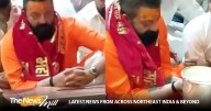 Sanjay Dutt offers prayers at Ujjain’s Mahakaleshwar Temple, attends Bhasm Aarti