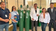 Caja Arequipa refuerza su compromiso social donando 81 balones de oxígeno a hospitales de la región