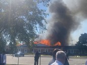 Video: atacante disparó contra una iglesia mormona en Estados Unidos y lo prendió fuego