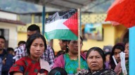 Fieles católicos se movilizan en 20 municipios por la paz en Palestina y exigen alto al genocidio