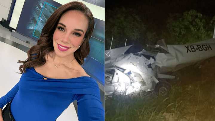 Tragedia en Nuevo León: falleció la conductora Débora Estrella en accidente aéreo