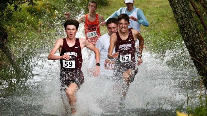 Charlevoix boys cross country impresses in annual Mud Run