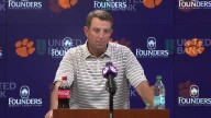 Clemson's Dabo Swinney previews Tigers trip to Chapel Hill