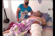 Buscan ayuda para el hombre que se salvó de milagro en accidente de tránsito