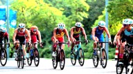 Génesis Ruiz en acción en Copa de Triatlón de África