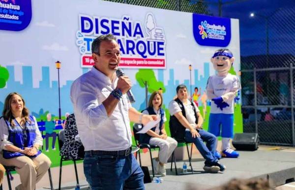 Arranca Bonilla mejora del parque de Villas del Rey