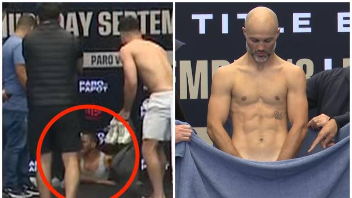 Boxing: Liam Paro vs David Papot weigh-ins results, drama, fighter falls of stage, Frenchman misses weight, latest