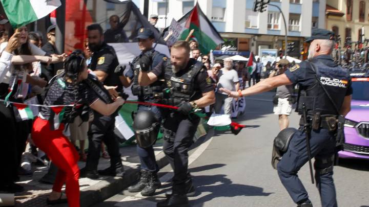 La Vuelta salta al escenario político internacional por las protestas propalestinas