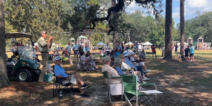 Thomasville celebrates the restoration of Paradise Park with special ribbon