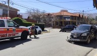Choque en Avenida del Sol: una mujer resultó herida