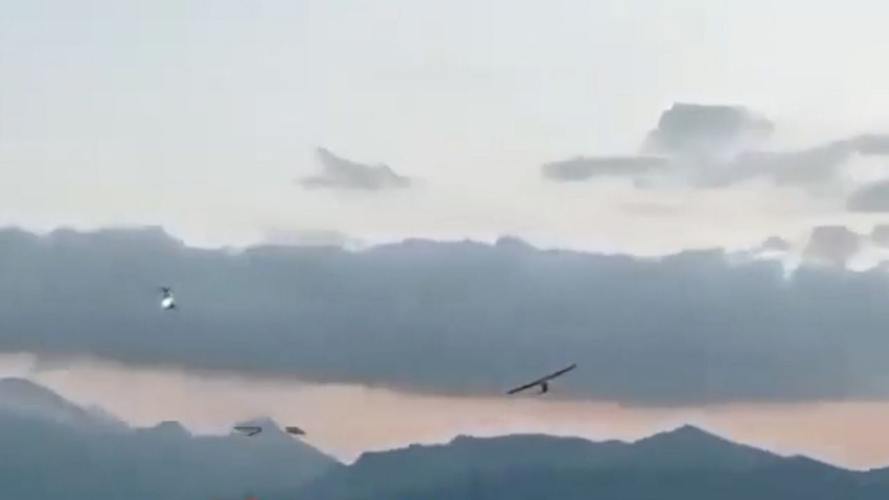 Difunden video del accidente aéreo en el que murió la conductora Débora Estrella