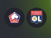 Lyon y Lille chocan por el podio en fútbol francés