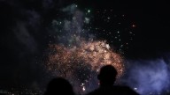 Explosión de luz y color desde Navarra en la segunda sesión de fuegos artificiales en Valladolid