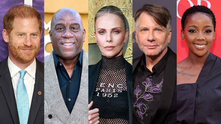 Prince Harry, Magic Johnson, Charlize Theron Rally Support for HIV/AIDS