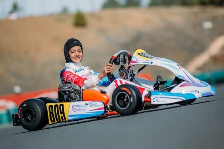 10-Year-Old Atiqa Mir Produces Stellar Drive For Podium Finish