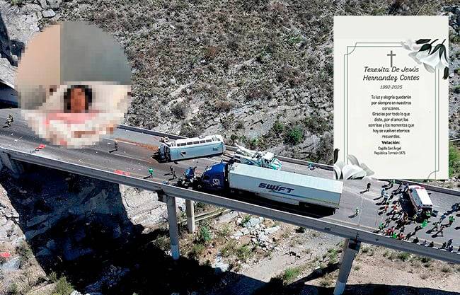 Fallece Teresita de Jesús, quinta víctima de accidente en Los Chorros