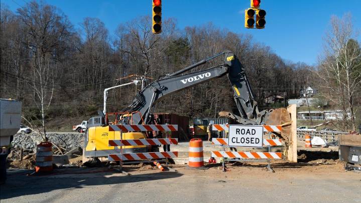 Feds award NC largest-ever disaster relief grant for Helene road repairs