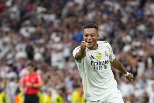 Mbappé y Militão anotan desde lejos mientras Real Madrid da a Espanyol su primera derrota