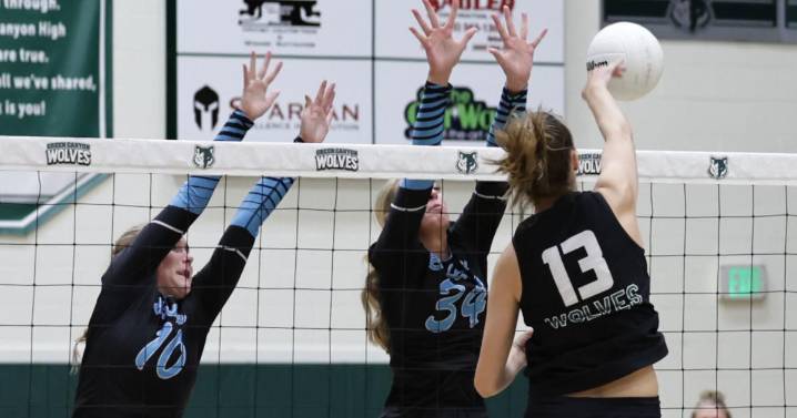 GALLERY: Green Canyon 3, Sky View 0 girls volleyball