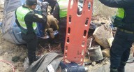 Arequipa: Un muerto y un herido en despiste de camión en Yura