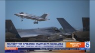 'Large Force' military test begins in Southern California