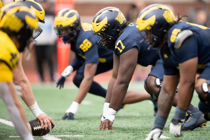 ‘The tape doesn’t lie’: Michigan defensive tackles must compete for game reps