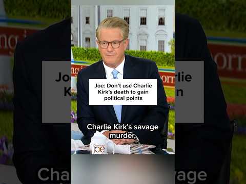 Joe: Don’t use Charlie Kirk’s death to gain political points