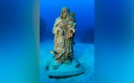 La espectacular Virgen submarina de Tenerife: pesa 800 kilos y no es visitable por cualquiera