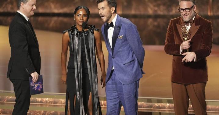 A list of the top winners at the 2025 Emmy Awards