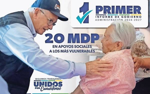 Invirtieron más de 20 mdp en apoyos sociales