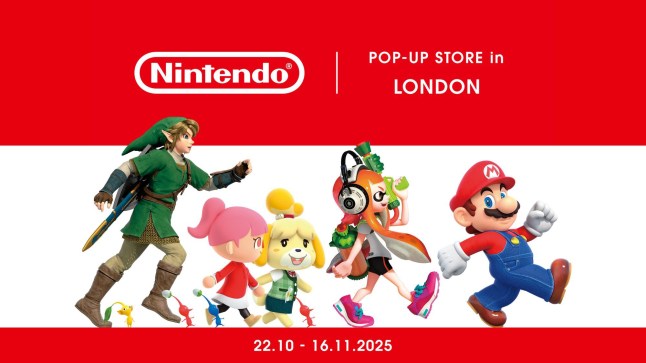 Nintendo to open first ever UK merch store next month in London