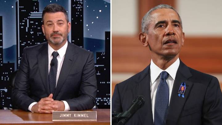 Barack Obama slams Jimmy Kimmel's cancellation in new statement as more celebrities speak out
