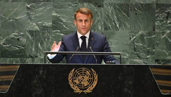 Francia oficializó en la ONU su reconocimiento del Estado de Palestina