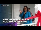 DC Mayor opens a new affordable housing complex
