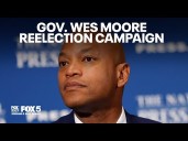 Maryland Governor Wes Moore announces reelection campaign