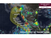 Se forma la depresión tropical Doce-E; provocará lluvias intensas en Colima y Jalisco