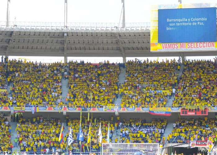 Barranquilla la Casa de la Selección Colombia, 6ª clasificación a un Mundial