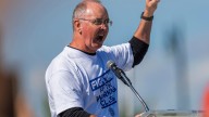 Fain delivers town hall speech, promises to fight for pensions in 2028