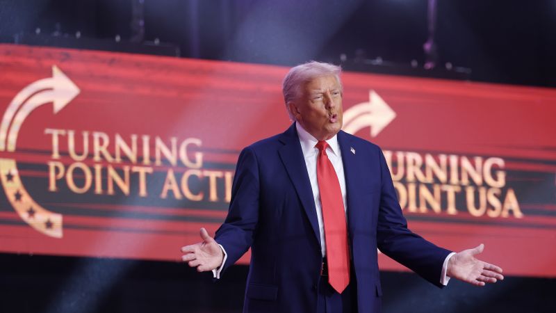 Trump habla en el funeral de Charlie Kirk: "Charlie es inmortal, nadie lo olvidará"