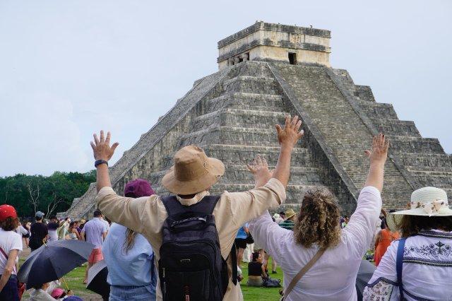Afluencia récord con equinoccio de otoño en Chichén Itzá