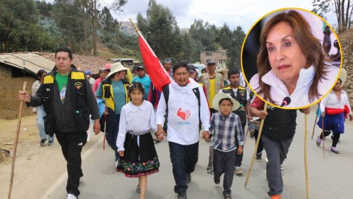 Alcalde de Pataz marcha hacia Lima porque se aburrió de esperar una respuesta de Dina Boluarte para combatir la minería ilegal [VIDEO]