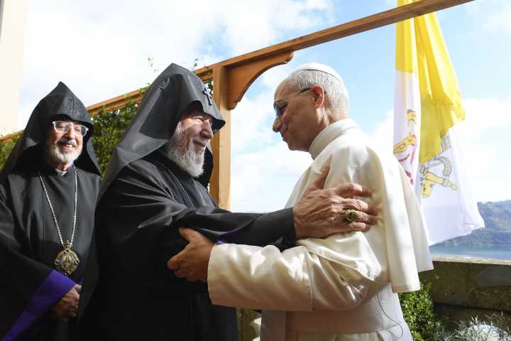 Armenian patriarch invites Pope Leo XIV to visit Armenia