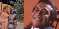 Mujer causó revuelo por vulgar gesto que hizo durante visita a estatua de Diomedes Díaz en Valledupar: “Falta de respeto”